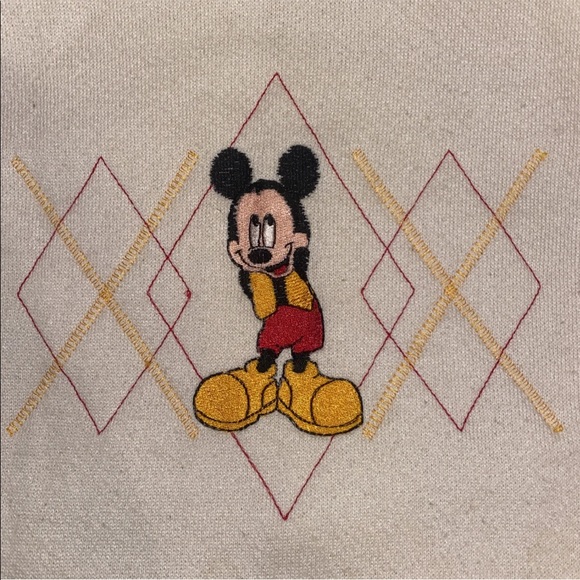 Vintage Mickey Unlimited Mickey Mouse Sweatshirt Embroidered USA Made XL - Picture 9 of 11